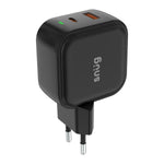 Snug USB/Type-C Wall Charger 45W - Black - Black