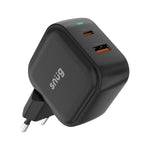 Snug USB/Type-C Wall Charger 45W - Black - Black