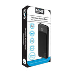 Snug Wireless 10000mAh Powerbank - Black - Black