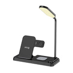 Snug Wireless 4-In-1 LED Lamp Charger 15W - Black - Black