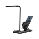 Snug Wireless 4-In-1 LED Lamp Charger 15W - Black - Black