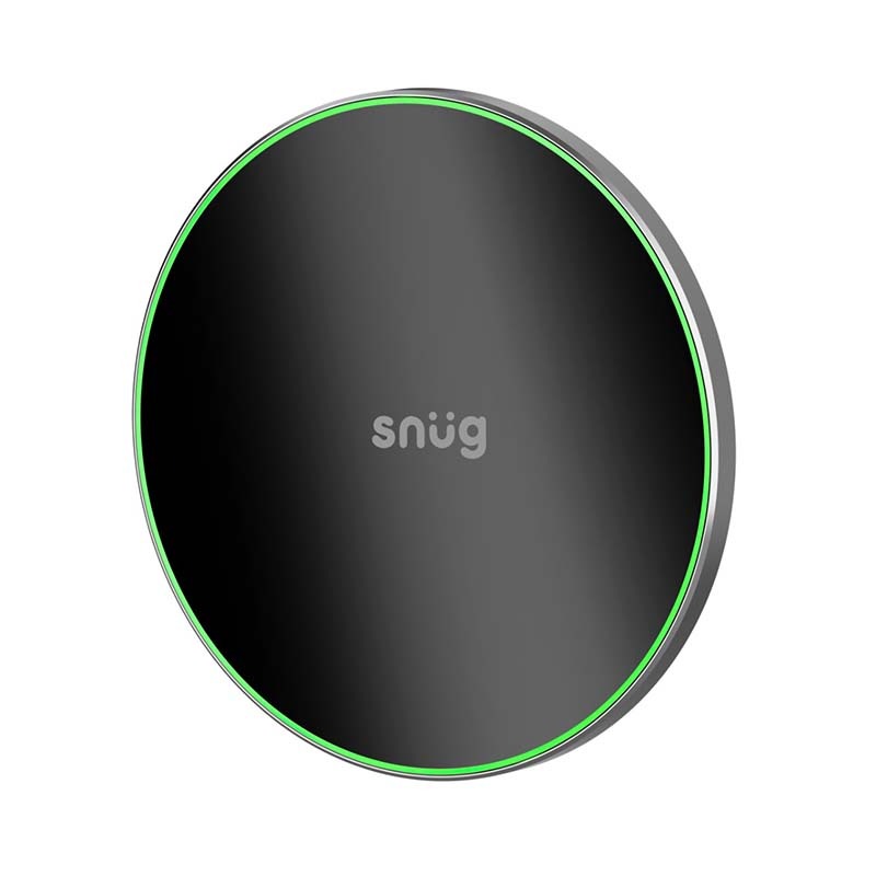 Snug Wireless Pad Charger 15W - Black - Black