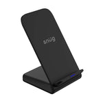 Snug Wireless Stand Charger 15W - Black - Black