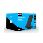 Snug Wireless Stand Charger 15W - Black - Black