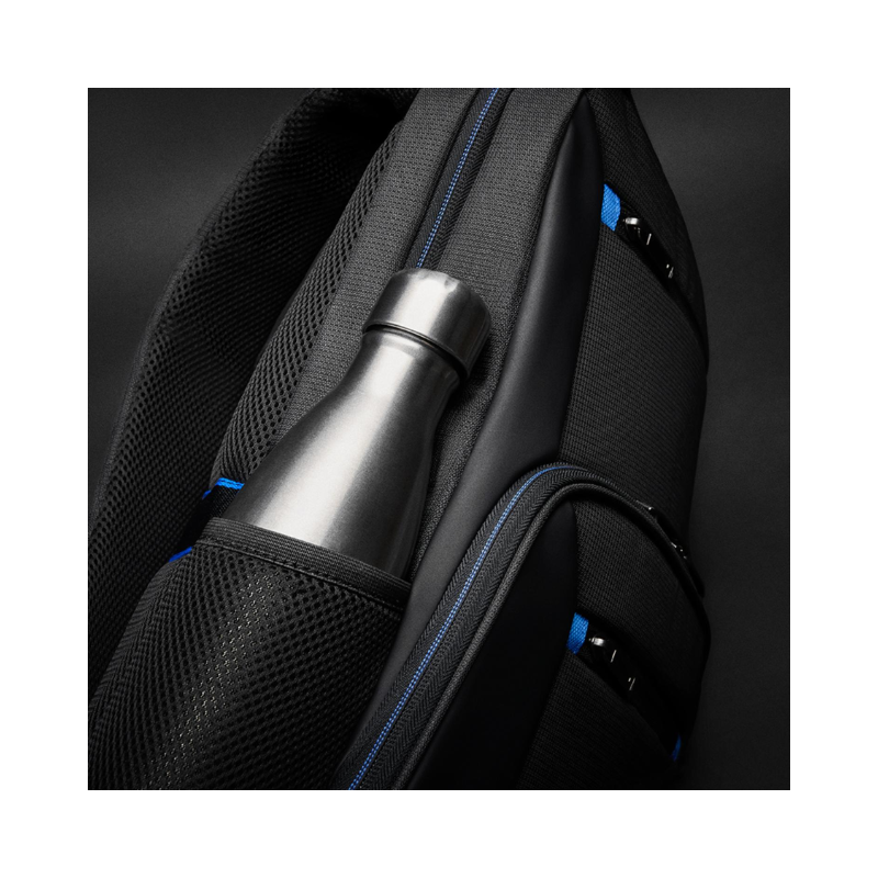 Solo Dash Backpack Up To 15.6 Inch - Black & Blue - Black / Blue