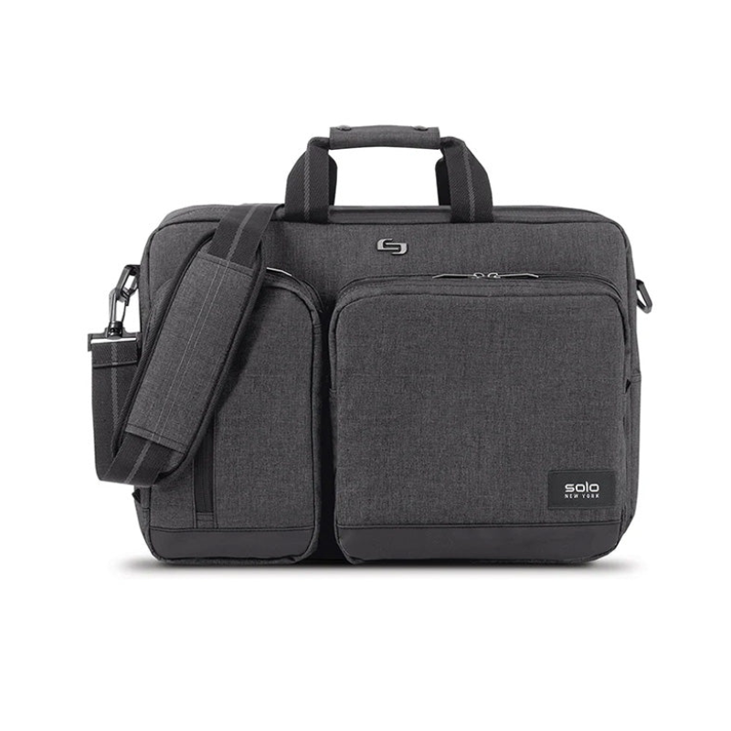 Solo Duane Urban Hybrid Briefcase Up To 15.6 Inch â€“ Grey - Grey
