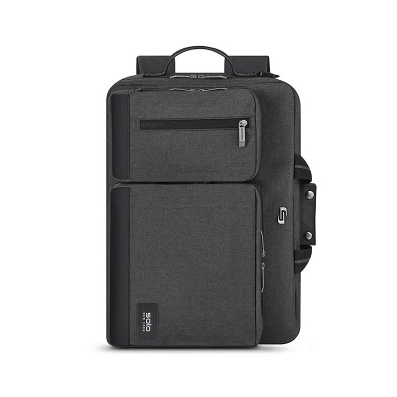Solo Duane Urban Hybrid Briefcase Up To 15.6 Inch â€“ Grey - Grey