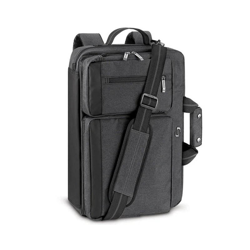 Solo Duane Urban Hybrid Briefcase Up To 15.6 Inch â€“ Grey - Grey