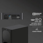 Sony HT-S40R 600w 5.1ch Soundbar with Wireless Rear Speakers - Black - Audio