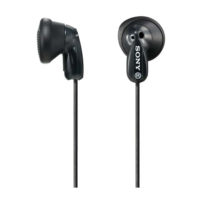 Sony MDR-E9LP Stereo Earbuds - Black - Black