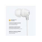 Sony MDR-EX15AP In Ear Earphones with Mic - White - White