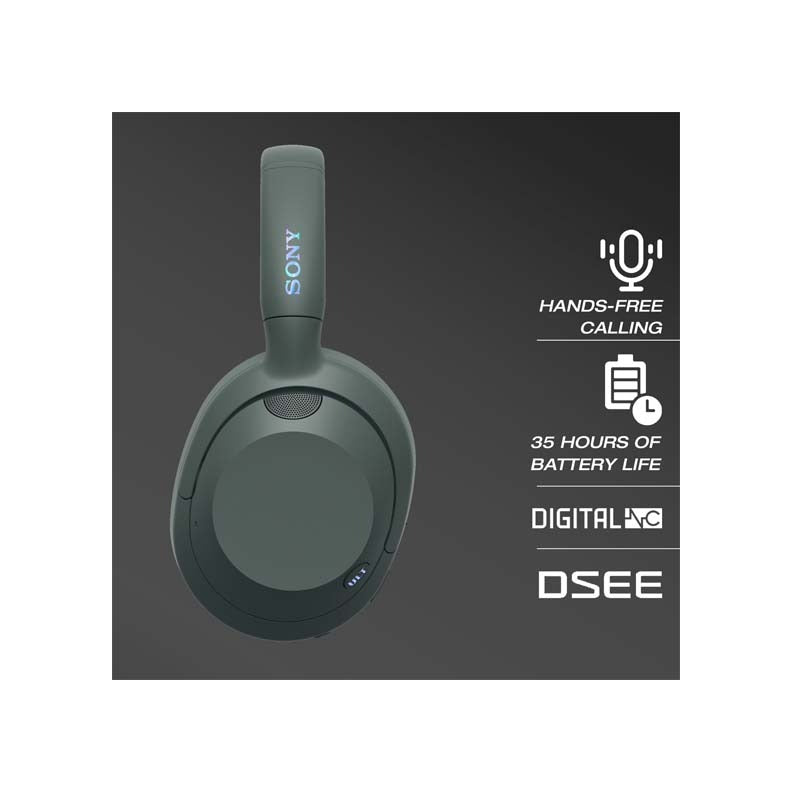 Sony ULT Wear Wireless Noise Cancelling Headphones - Forest Grey - Grey