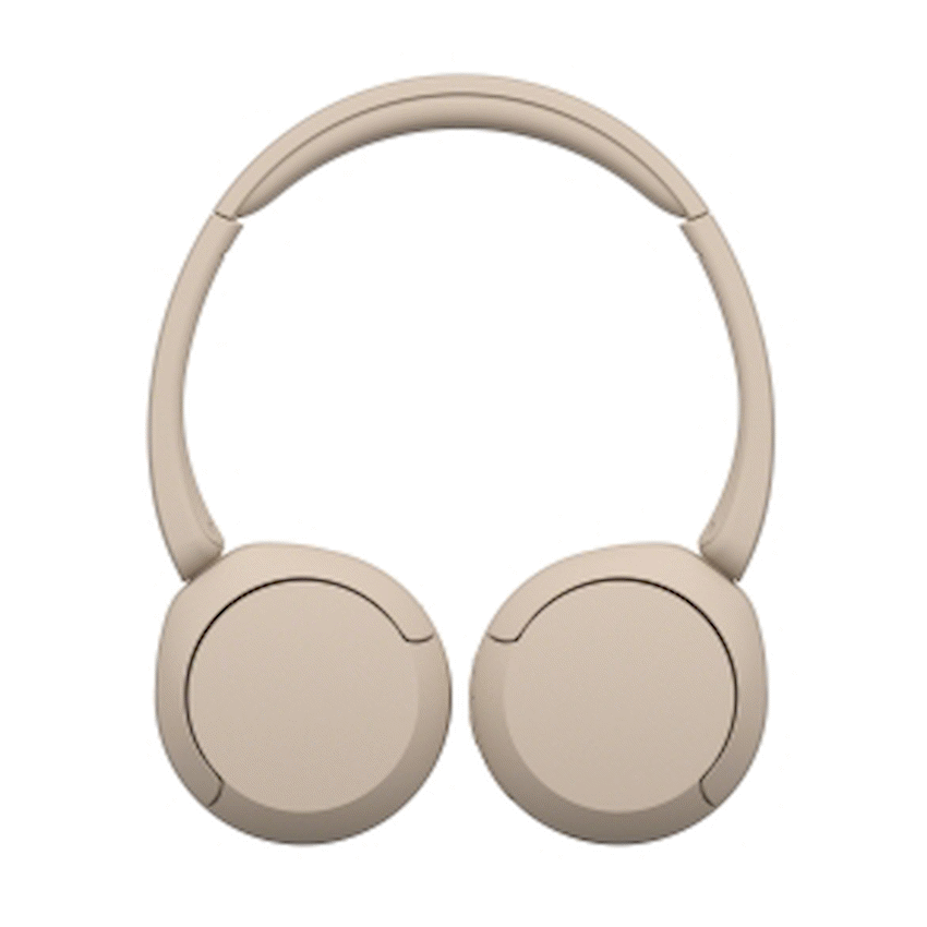 Sony WH-CH520 Wireless Bluetooth On-Ear Headphones - Beige - Beige - Audio