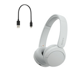 Sony WH-CH520 Wireless Bluetooth On-Ear Headphones - White - White