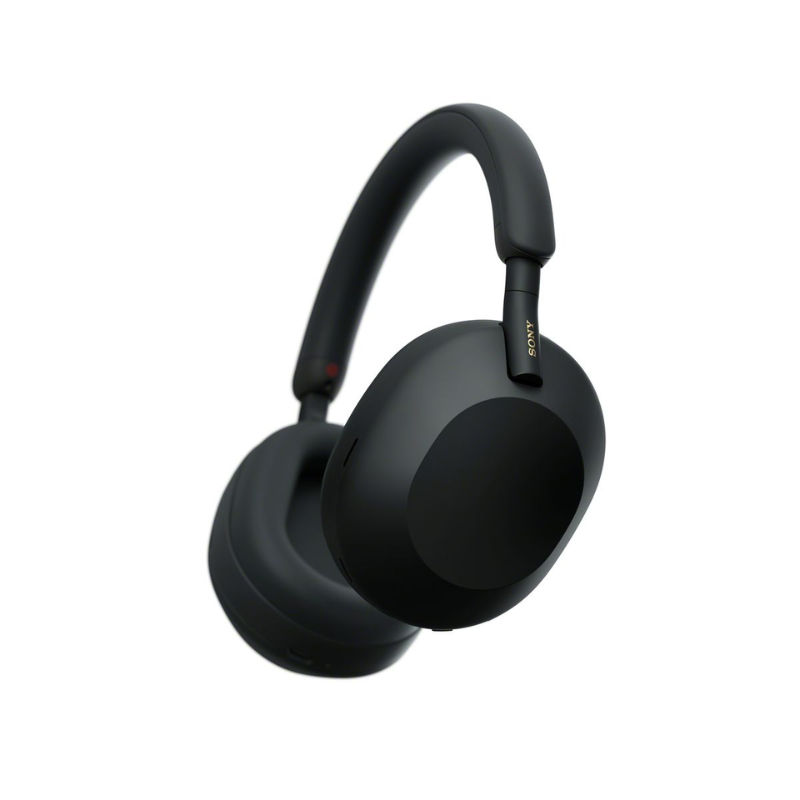 Sony WH1000XM5 Wireless Noise Cancelling BT Headphones - Black - Black