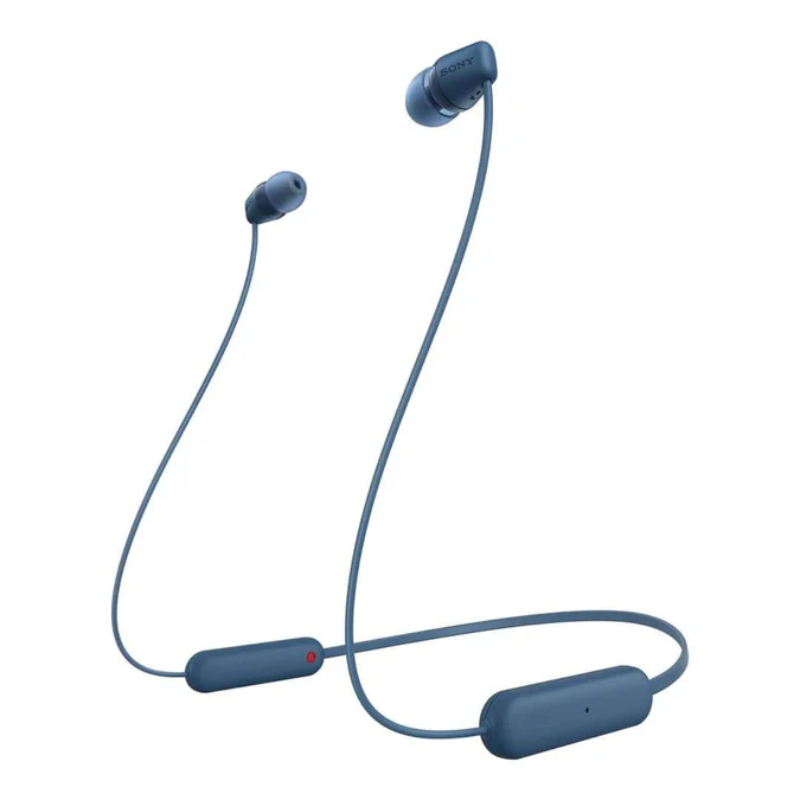 Sony WI-C100 Wireless Earphones - Blue - Blue