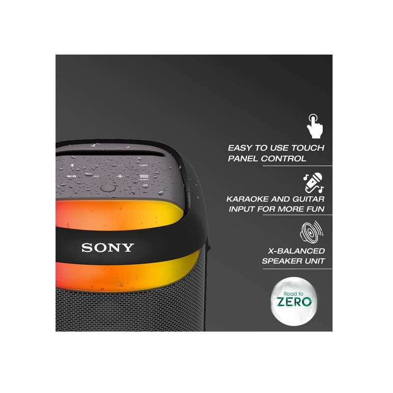 Sony X-Series SRS-XV500 High Power Wireless Party Bluetooth Speaker - Black
