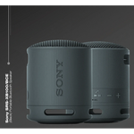 Sony XB100 Portable Bluetooth Speaker - Black - Black - Audio