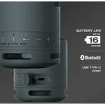 Sony XB100 Portable Bluetooth Speaker - Black - Black - Audio