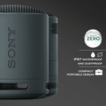 Sony XB100 Portable Bluetooth Speaker - Black - Black - Audio
