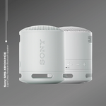 Sony XB100 Portable Bluetooth Speaker - Light Grey - Light Grey - Audio