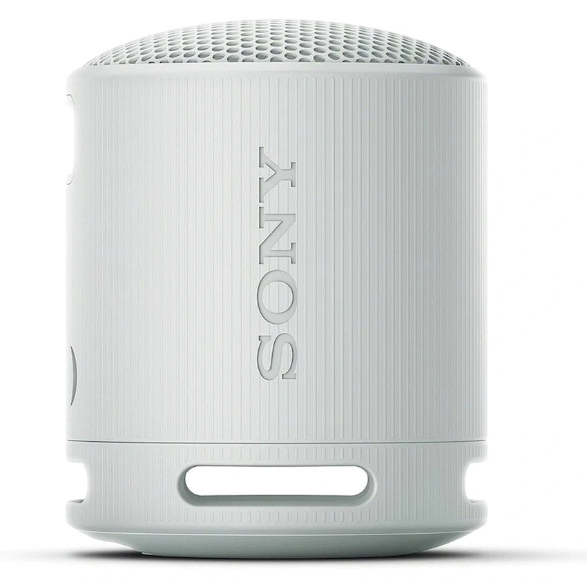 Sony XB100 Portable Bluetooth Speaker - Light Grey - Light Grey - Audio