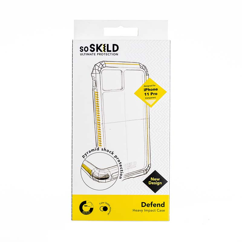 SoSkild Apple iPhone 11 Pro Defend Clear Case - Clear
