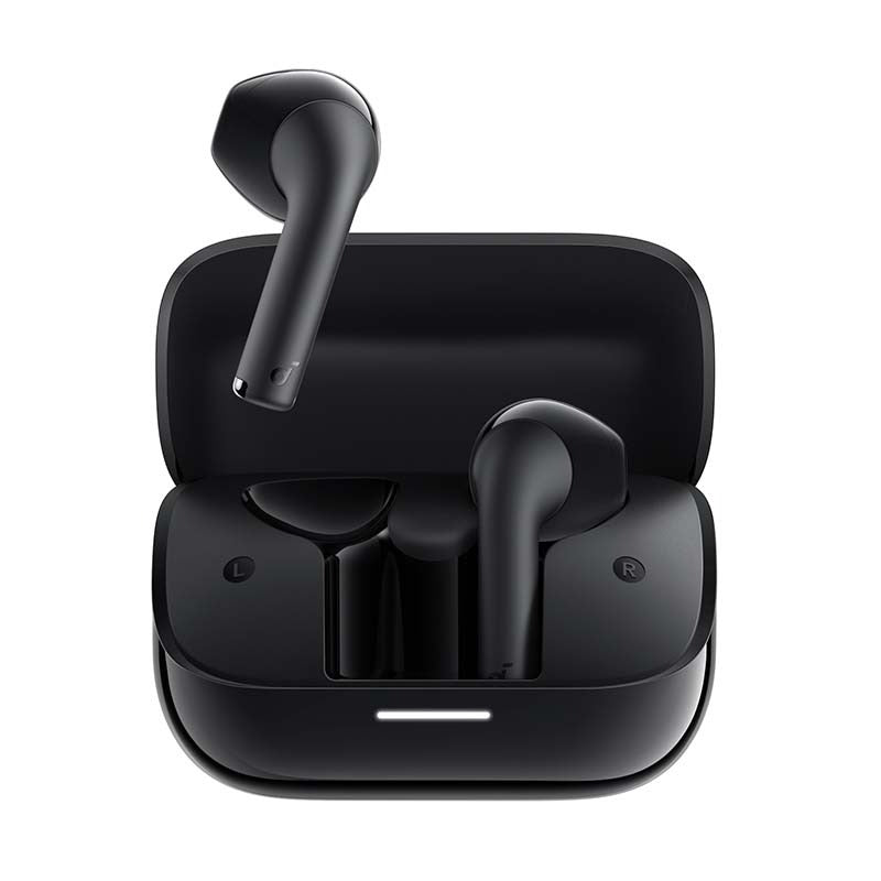 Soundcore K20i Wireless Bluetooth Semi-In-Ear Earbuds - Black - Black