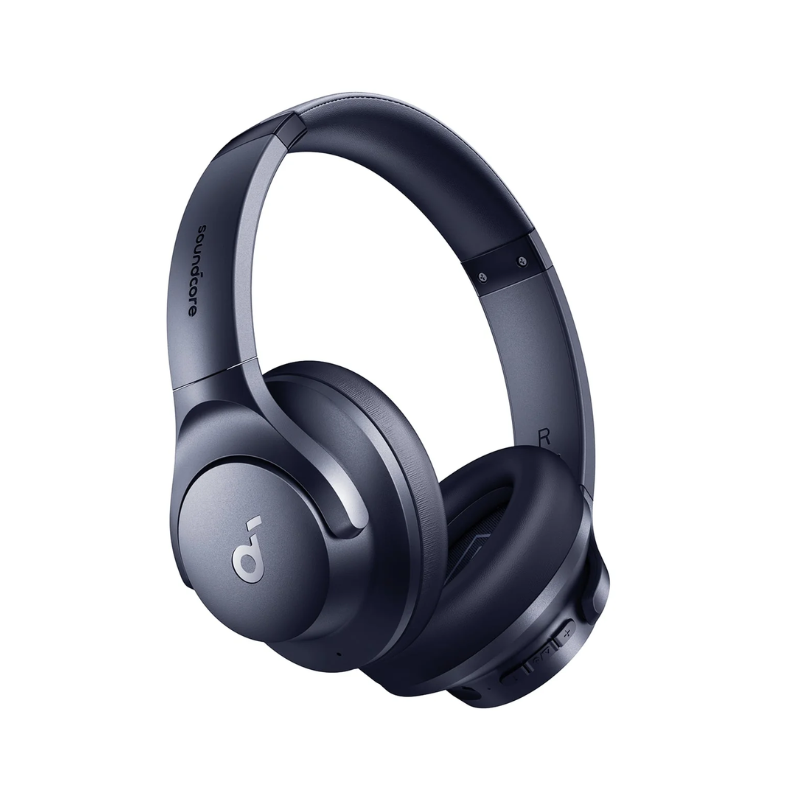Soundcore Q20i Hybrid Active Noise Cancelling Headphones – Blue - Blue