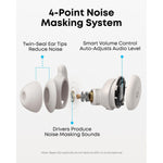 Soundcore Sleep A20 Next-Level Sleep Earbuds - Slumber Beige - Beige