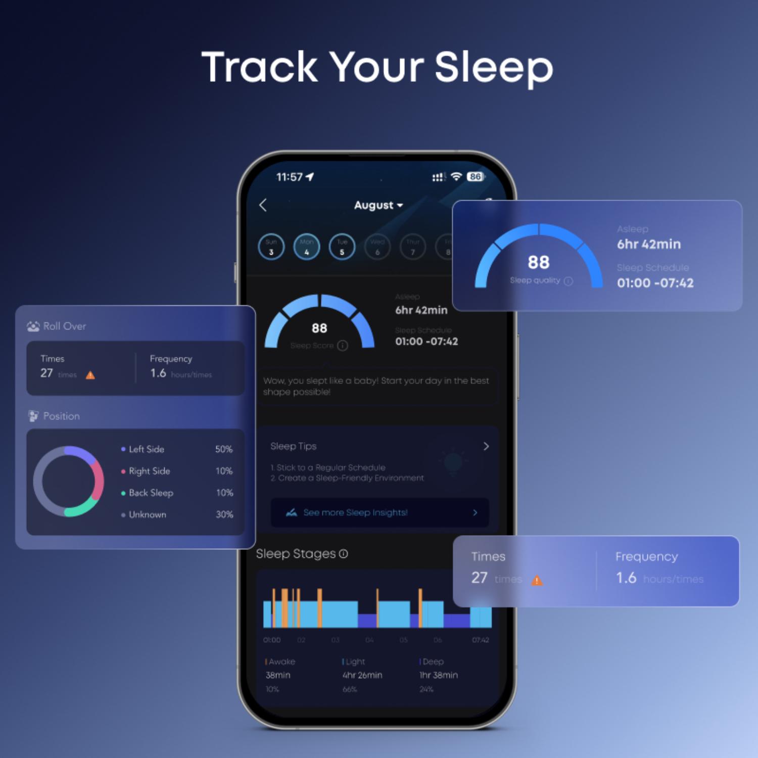Soundcore Sleep A30 TWS - White - White