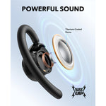 soundcore V20i Earbuds With Adjustable Hooks - Black - Black