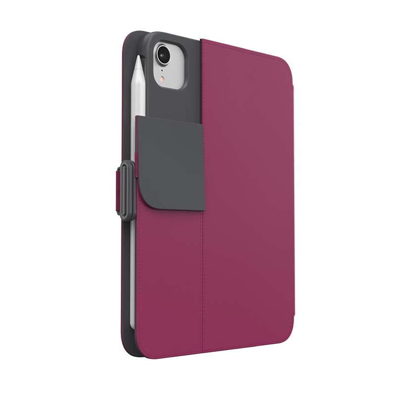 Speck Apple iPad Mini 6 (2021) Balance Folio Case - Red/ Grey - Light Green
