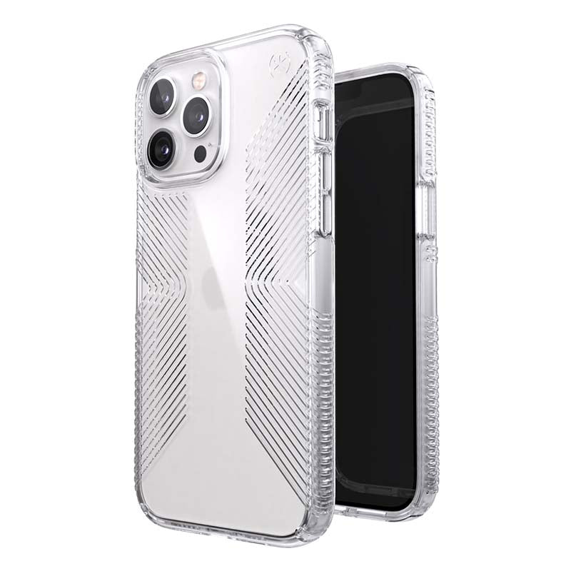 Speck Apple iPhone 13 Pro Max/12 Pro Max Presidio Clear Grip Case - Clear - Clear