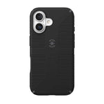 Speck Apple iPhone 16 CandyShell Grip MagSafe Case - Black - Black