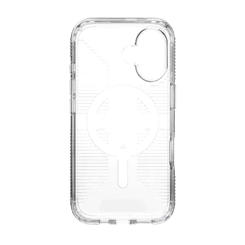 Speck Apple iPhone 16 Gemshell Clear Grip Magsafe Case - Clear - Clear