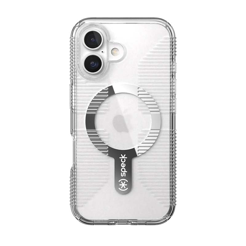 Speck Apple iPhone 16 Gemshell Clear Grip Magsafe Case - Clear - Clear