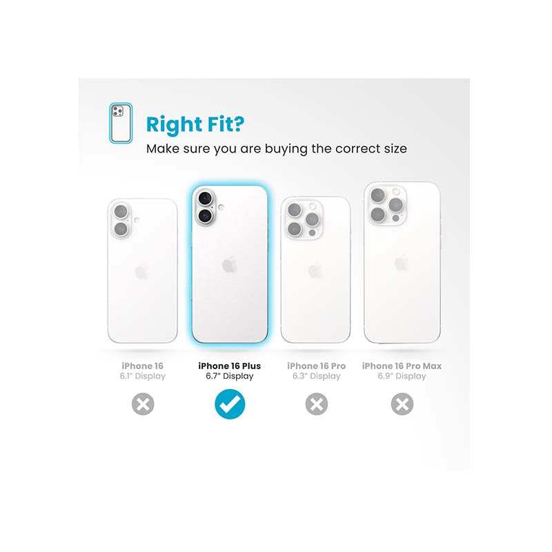 Speck Apple iPhone 16 Plus Gemshell Clear Grip Magsafe Case - Clear - Clear
