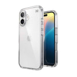 Speck Apple iPhone 16 Presidio Perfect-Clear Case - Clear - Clear