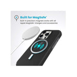 Speck Apple iPhone 16 Pro CandyShell Grip MagSafe Case - Black - Black