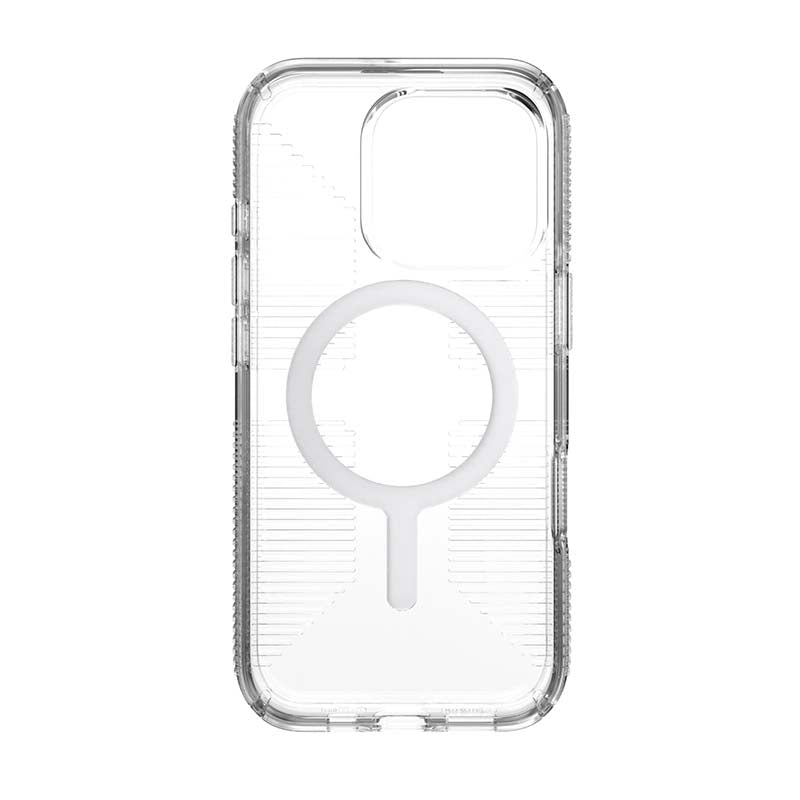 Speck Apple iPhone 16 Pro Gemshell Clear Grip Magsafe Case - Clear - Clear