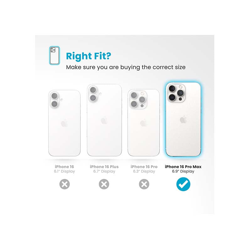 Speck Apple iPhone 16 Pro Max Gemshell Clear Grip Magsafe Case - Clear - Clear