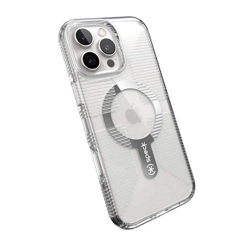 Speck Apple iPhone 16 Pro Max Gemshell Clear Grip Magsafe Case - Clear - Clear