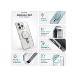 Speck Apple iPhone 16 Pro Max Gemshell Clear Grip Magsafe Case - Clear - Clear