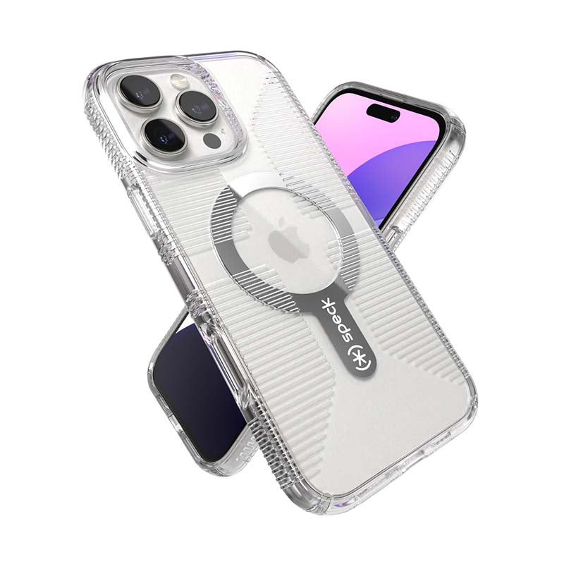 Speck Apple iPhone 16 Pro Max Gemshell Clear Grip Magsafe Case - Clear - Clear