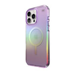 Speck Apple iPhone 16 Pro Max Presidio Lux Magsafe Case - Clear / Purple - Purple