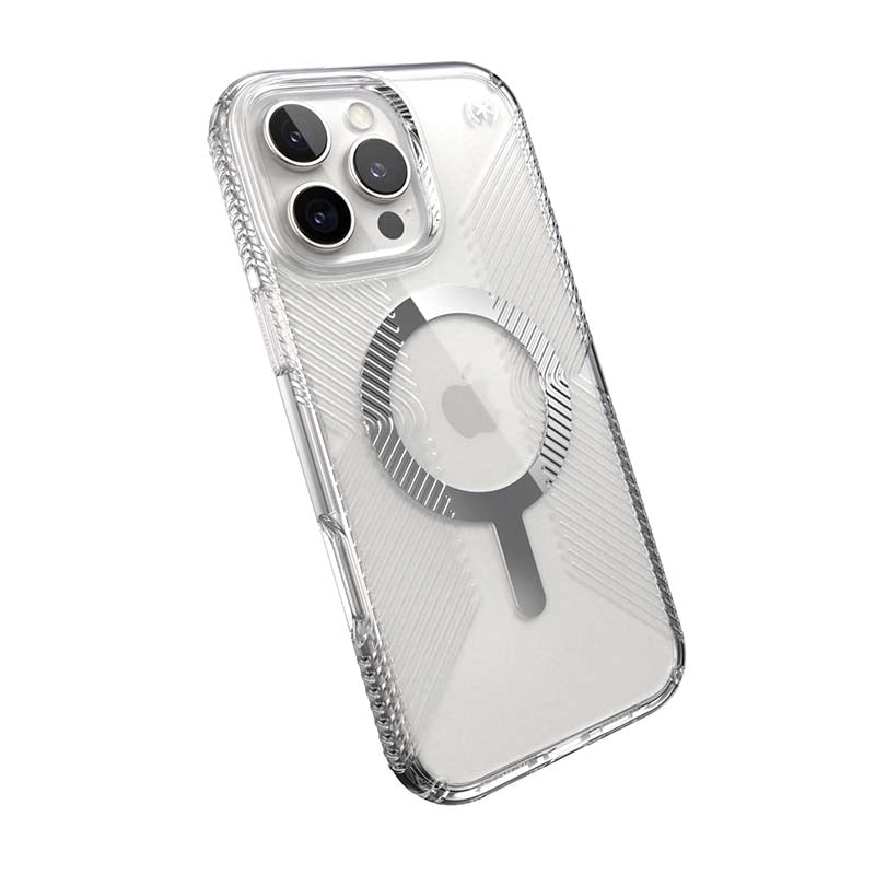 Speck Apple iPhone 16 Pro Max Presidio Perfect-Clear Grip Magsafe Case - Clear - Clear