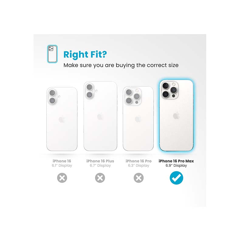 Speck Apple iPhone 16 Pro Max Presidio Perfect-Clear Magsafe Case - Clear - Clear