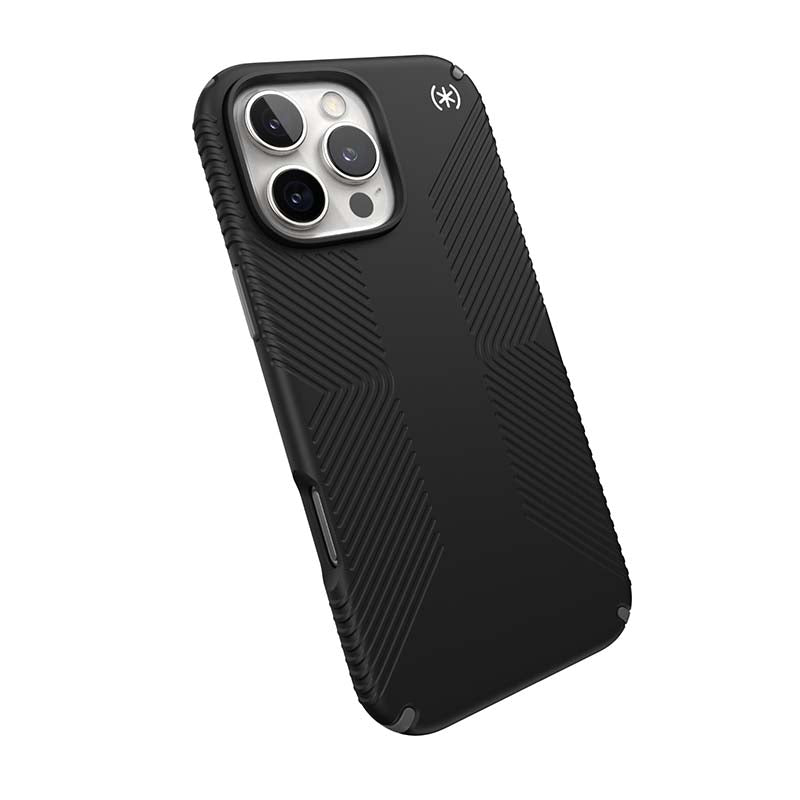 Speck Apple iPhone 16 Pro Max Presidio2 Pro Grip Case - Black - Black