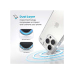 Speck Apple iPhone 16 Pro Presidio Perfect-Clear Case - Clear - Clear